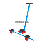 Zestaw do transportu maszyn 8T 